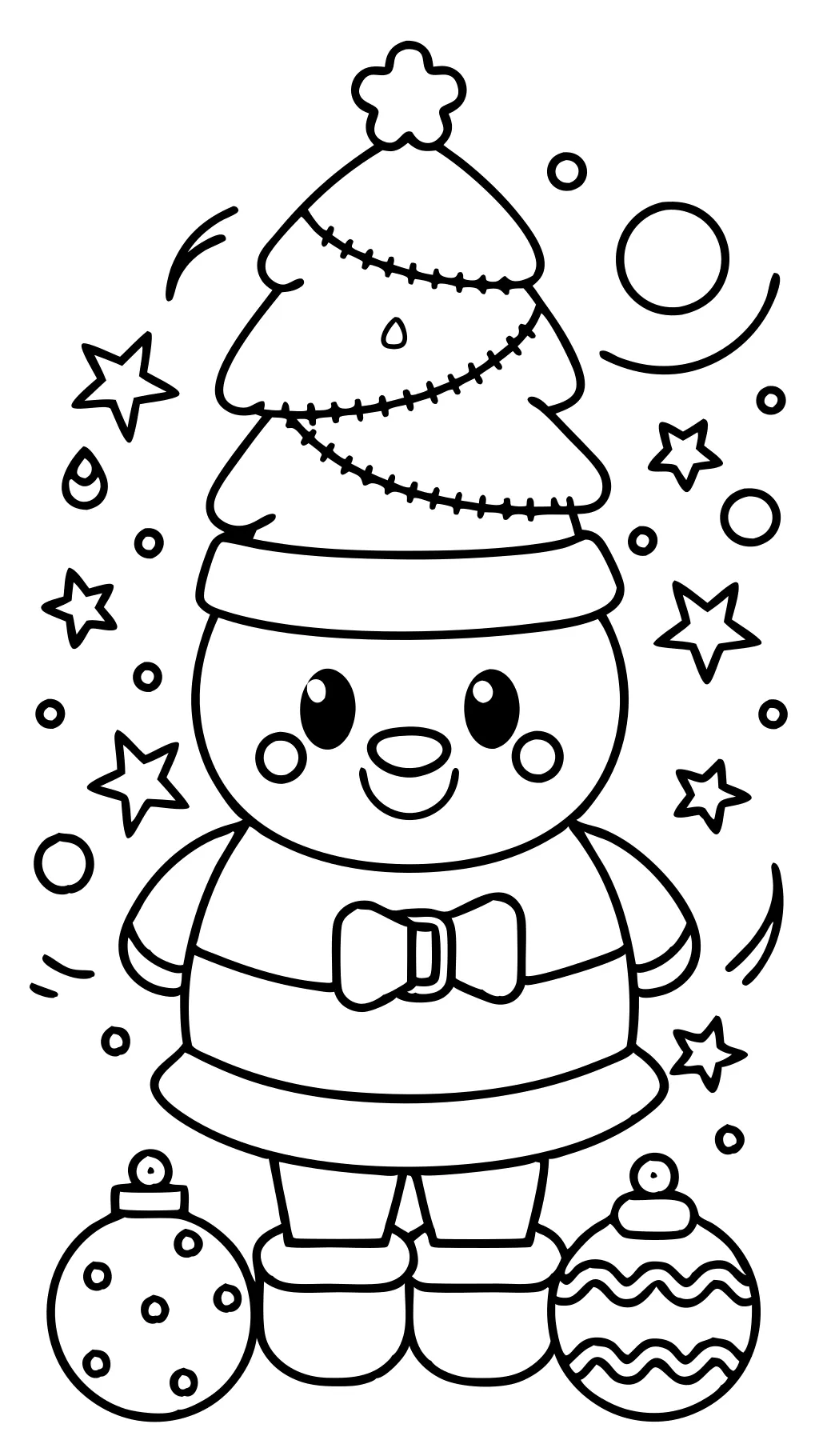 christmas kids coloring pages